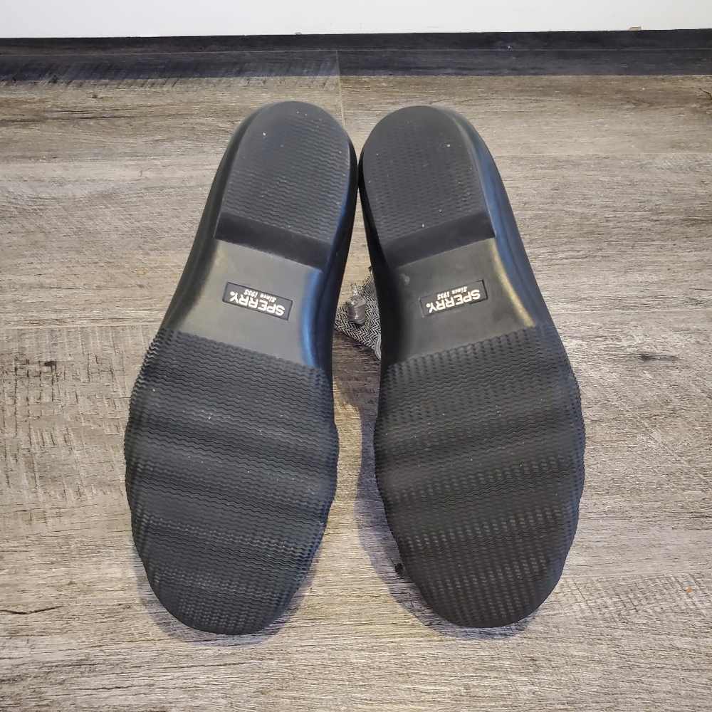 Sperry Black and Gray Kids Rain & Snow Boots - Picture 9 of 9